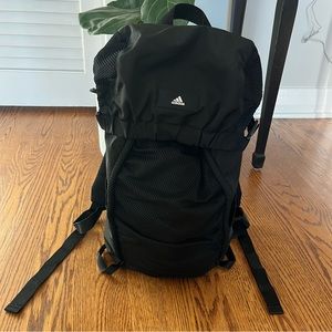 Adidas black functional backpack for training